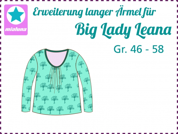 Add on Lange Ärmel zu Big Lady Leana Gr. 46-58